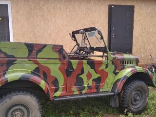 1960 ГАЗ 69, зелёный, 500000 рублей, вид 2