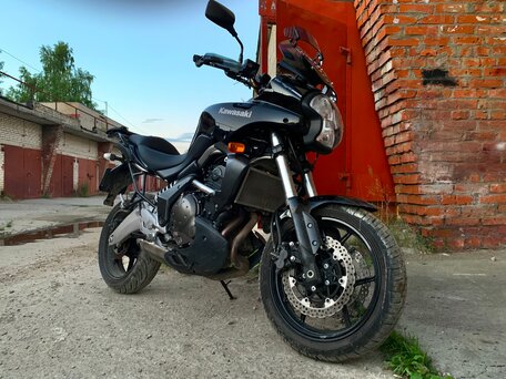2007 Kawasaki Versys 650, чёрный, 410000 рублей, вид 1