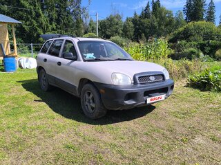 2001 Hyundai Santa Fe I, золотистый, 380000 рублей, вид 2