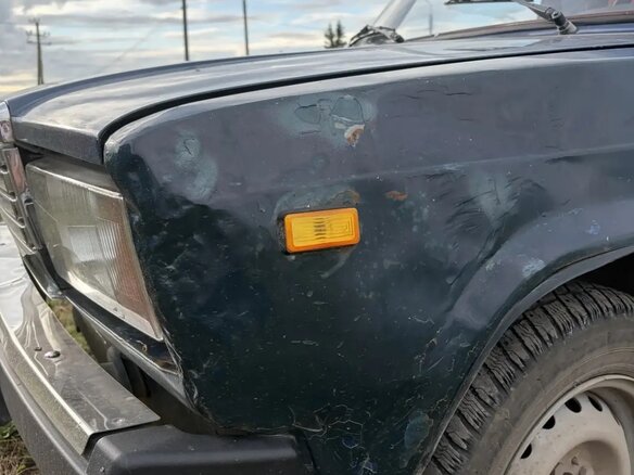 2004 Lada (ВАЗ) 2107, синий, 100000 рублей - вид 8
