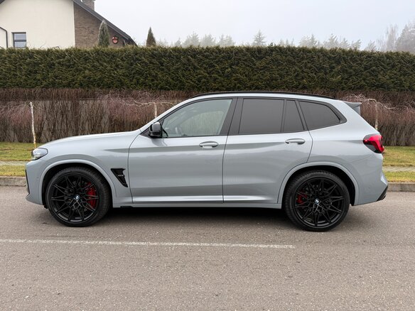 2021 BMW X3 M Competition I (F97) Рестайлинг, серый, 5400000 рублей - вид 4