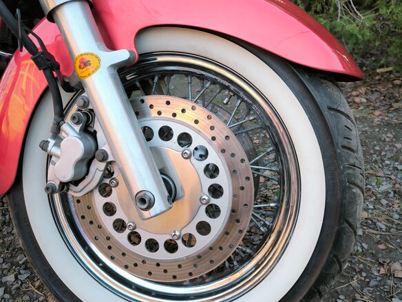 2003 Yamaha XVS1100, красный, 550000 рублей - вид 5
