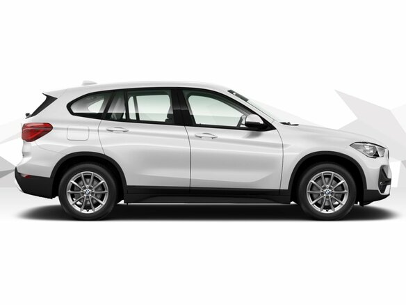 2020 BMW X1 18d xDrive II (F48) Рестайлинг, белый - вид 3