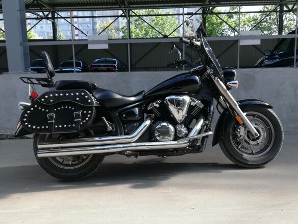 2009 Yamaha XVS1300, чёрный, 483958 рублей