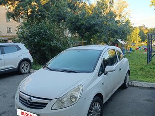 2009 Opel Corsa D, белый, 280000 рублей, вид 1