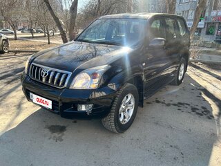2008 Toyota Land Cruiser Prado 5-speed 120 Series Рестайлинг, чёрный, 3300000 рублей, вид 1