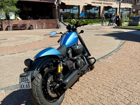 2015 Yamaha XV950 Bolt, голубой, 780000 рублей - вид 21
