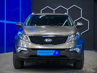 2014 Kia Sportage III Рестайлинг, коричневый, 1130000 рублей, вид 4