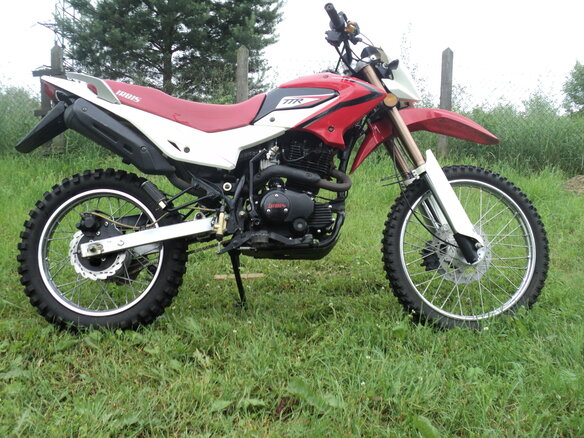 2013 Irbis TTR 250, пурпурный, 85000 рублей - вид 6