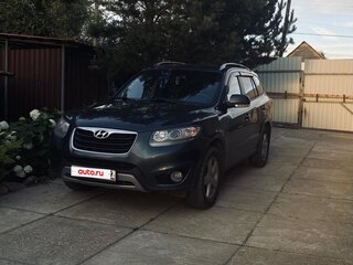 2011 Hyundai Santa Fe II Рестайлинг, серый, 1150000 рублей, вид 2