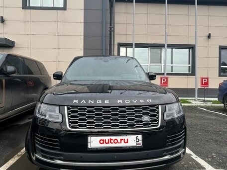 2021 Land Rover Range Rover IV Рестайлинг, чёрный, 7700000 рублей, вид 1