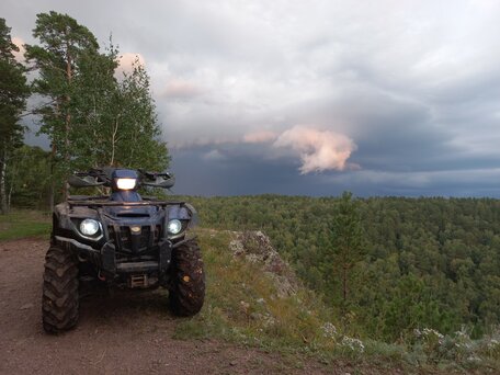 2012 Polar Fox ATV600, синий, 365000 рублей, вид 3