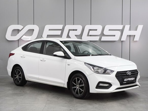 2019 Hyundai Solaris II, белый
