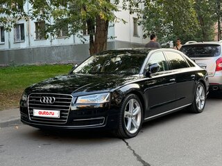 2016 Audi A8 Long III (D4) Рестайлинг, чёрный, 2750000 рублей, вид 2