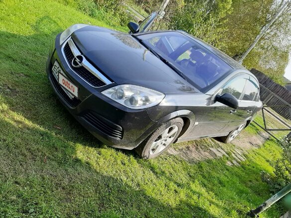 2006 Opel Vectra C Рестайлинг, чёрный - вид 2