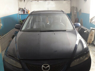 2004 Mazda 6 I (GG), синий, 450000 рублей, вид 2