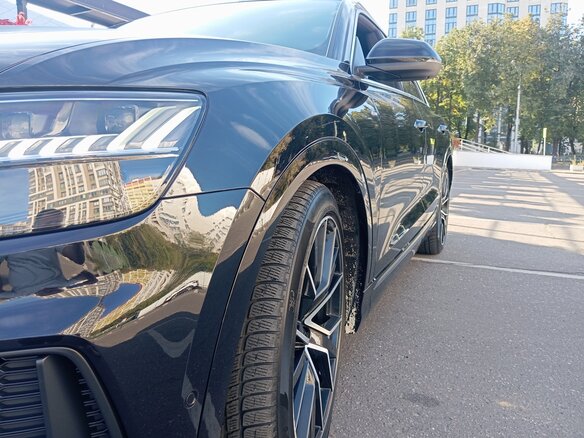 2019 Audi Q8 45 TDI I (4M), чёрный, 6700000 рублей - вид 9