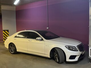 2014 Mercedes-Benz S-Класс AMG 63 AMG Long III (W222, C217), белый, 6050000 рублей, вид 1