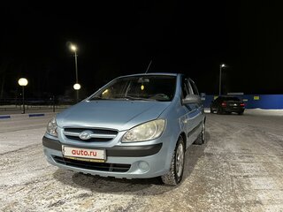 2008 Hyundai Getz I Рестайлинг, голубой, 430000 рублей, вид 2