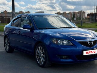 2007 Mazda 3 I (BK) Рестайлинг, синий, 599000 рублей, вид 2