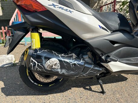 2018 Yamaha XMAX, белый, 500000 рублей, вид 4