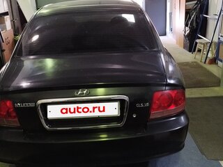 2008 Hyundai Sonata ТагАЗ IV (EF) Рестайлинг, чёрный, 405000 рублей, вид 4