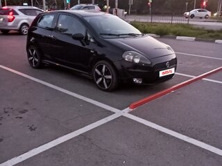 2008 Fiat Punto III Grande Punto, чёрный, 418000 рублей, вид 5