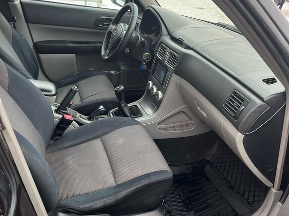 2007 Subaru Forester II Рестайлинг, серый, 970000 рублей - вид 8