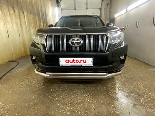 2018 Toyota Land Cruiser Prado 150 Series Рестайлинг 2, чёрный, 5600000 рублей, вид 4