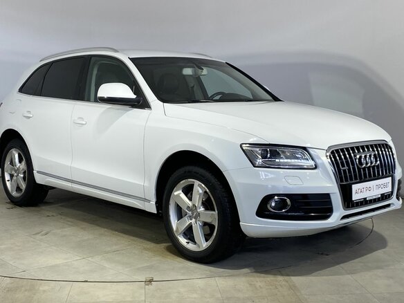2012 Audi Q5 I (8R) Рестайлинг, белый - вид 3