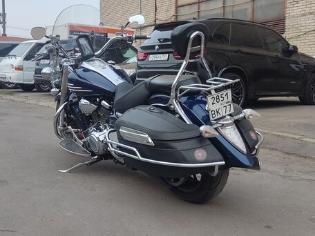 2009 Yamaha XV 1900, синий, 810000 рублей, вид 3