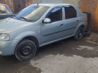 2007 Renault Logan I, зелёный, 350000 рублей, вид 3
