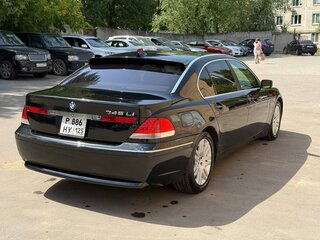 2003 BMW 7 серии 745i IV (E65/E66), чёрный, 830000 рублей, вид 4