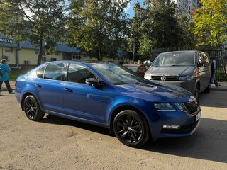 2018 Skoda Octavia III (A7) Рестайлинг, синий, 1810000 рублей, вид 3