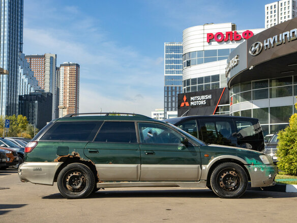 2000 Subaru Outback II, зелёный - вид 2