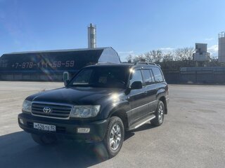 2003 Toyota Land Cruiser 100 Series Рестайлинг 1, чёрный, 1950000 рублей, вид 1