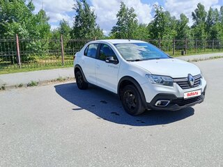 2020 Renault Logan Stepway II Рестайлинг, белый, 1090000 рублей, вид 5