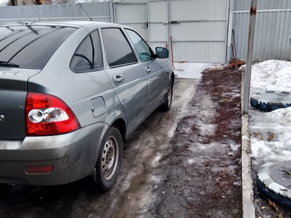 2012 Lada (ВАЗ) Priora I, серый, 350000 рублей - вид 10