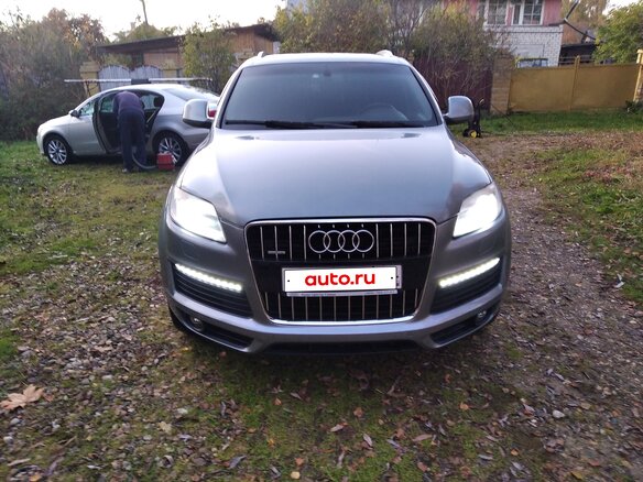 2008 Audi Q7 I (4L), серый, 1050000 рублей