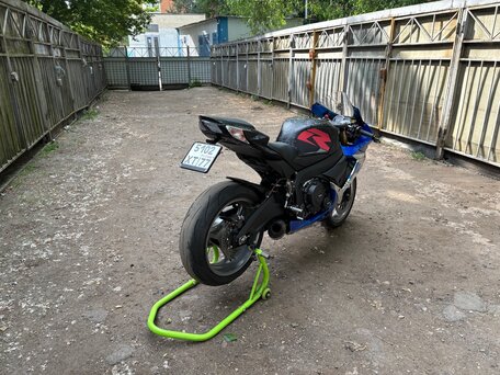 2012 Suzuki GSX-R 750, синий, 790000 рублей, вид 3