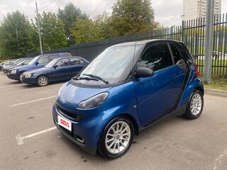2010 Smart Fortwo II, чёрный, 600000 рублей, вид 1