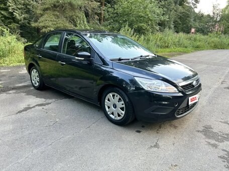 2011 Ford Focus II Рестайлинг, чёрный, 499000 рублей, вид 4