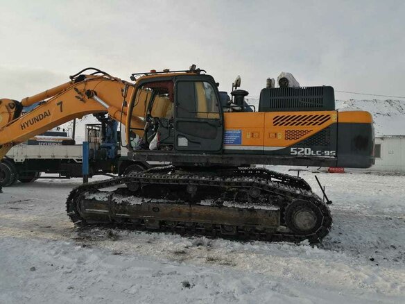 2014 Hyundai R520LC, жёлтый - вид 5
