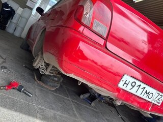 1999 Toyota Platz, красный, 205000 рублей, вид 4