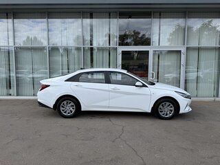 2022 Hyundai Elantra VII (CN7), белый, 1735000 рублей, вид 4