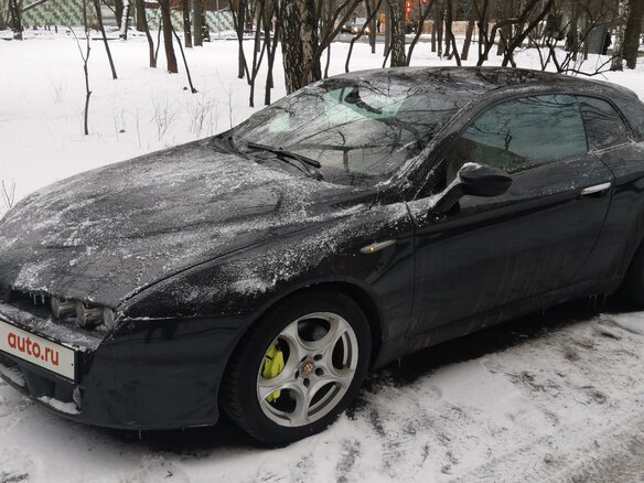 2007 Alfa Romeo Brera I, чёрный