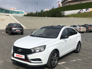 2016 Lada (ВАЗ) Vesta I, белый, 725000 рублей, вид 1