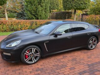 2013 Porsche Panamera Turbo Executive I Рестайлинг, чёрный, 4000000 рублей, вид 3