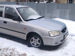 2008 Hyundai Accent ТагАЗ II, серебристый, 480000 рублей, вид 2