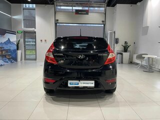 2012 Hyundai Solaris I, чёрный, 535000 рублей, вид 5